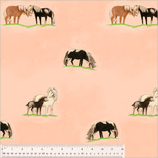 Preorder - Heather Ross by Hand, Ponies