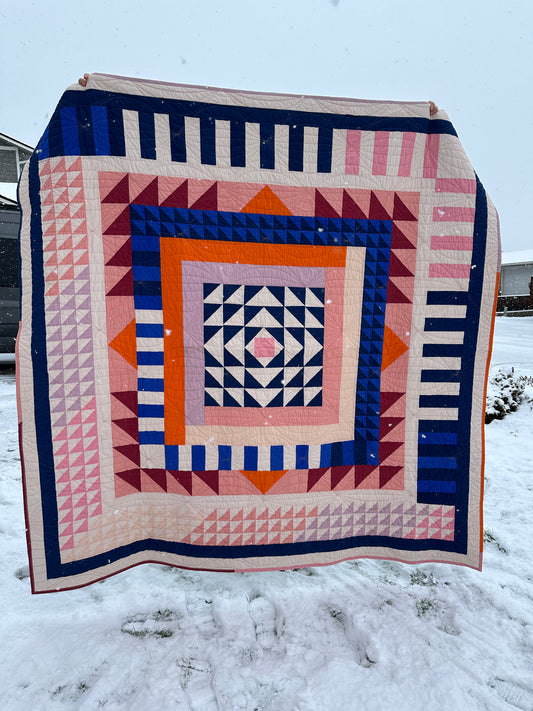 New Year’s Kiss quilt